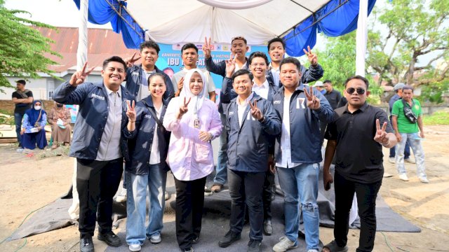 Fatmawati Rusdi Bersama Pengusahan Muda Makassar