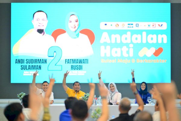 Coblos Nomor 2! 63 Legislator DPRD Sulsel Masif Kampanyekan Andalan Hati Melalui APK