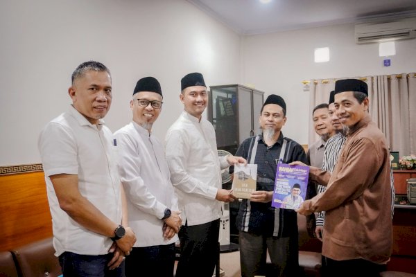 Andi Seto Silaturahmi Bersama DPP Wahda Islamiyah, Bahas Program Makassar Nyaman