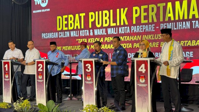 Debat Pilwalkot Parepare