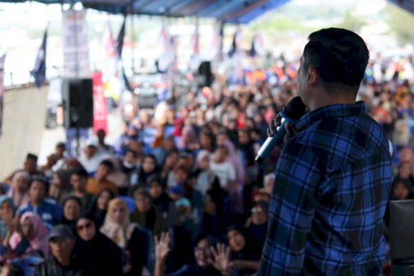 Tasming-Hermanto Terima Dukungan Penuh dari Tokoh Masyarakat Soreang di Kampung Pisang