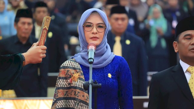 Ketua DPRD Sulsel, Andi Rachmatika Dewi