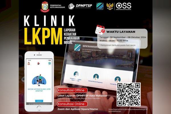 DPMPTSP Makassar Kembali Buka Klinik LKPM