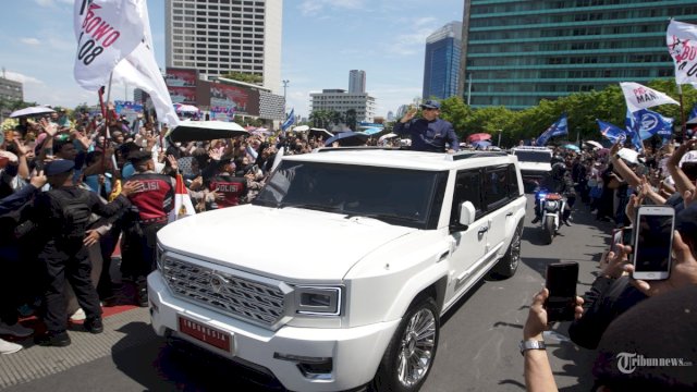 Mobil Anti Peluru Khusus Prabowo-Gibran jenis Garuda Limousine.