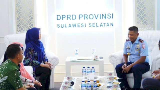 Ketua DPRD Sulsel Andi Rachmatika Dewi Menerima Kunjungan Pangkoopsud II