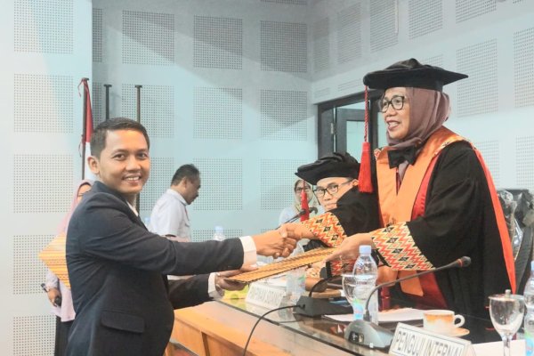 Jubir SAR Kanaah, Abdul Jabbar raih Gelar Doktor Administrasi Publik Unhas