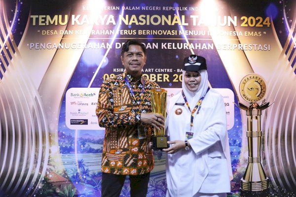 Kelurahan Manggala Juara I Lomba Kelurahan Tingkat Nasional, Pj Sekda Makassar: Kolaborasi Pemkot dan Warga Manggala