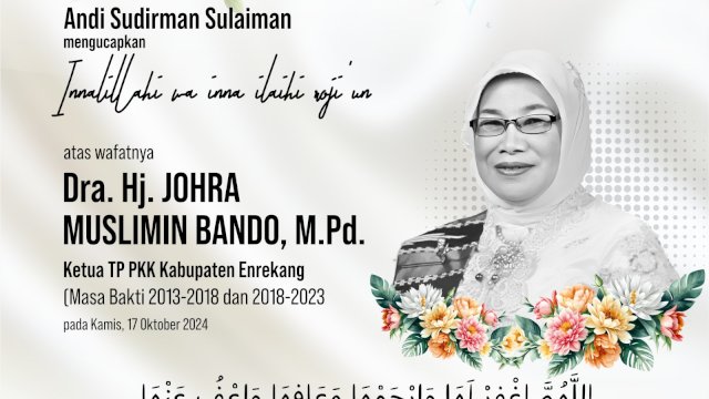 Andi Sudirman Sampaikan Belasungkawa Meninggalnya Istri Muslimin Bando.