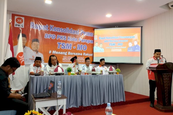 PKS Parepare Teguhkan Komitmen Menangkan Tasming-Hermanto di Pilkada