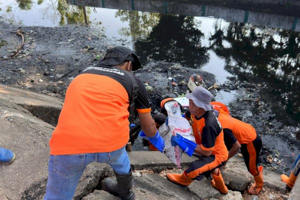 Pemkot Makassar Gelar Sabtu Bersih Kanal dan Drainase untuk Antisipasi Banjir