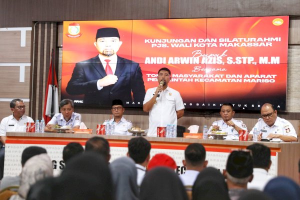 Sambangi Kantor Camat Mamajang, Mariso dan Rappocini, Andi Arwin Azis Ajak Jaga Netralitas dan Sukseskan Program Sabtu Bersih