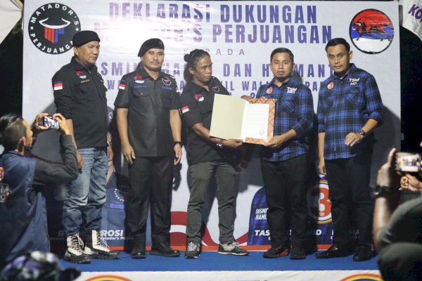 Matador’s Perjuangan Nyatakan Sikap Dukung Tasming-Hermanto di Pilkada Parepare 2024