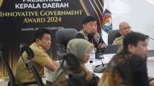 Pjs Wali Kota Makassar Perkenalkan Inovasi Dottoro'ta dan Inovasi Kelas Berbintang.