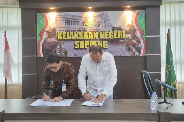 Bank Sulselbar Cabang Soppeng Optimalkan Bantuan Hukum melalui MoU dengan Kejaksaan Negeri