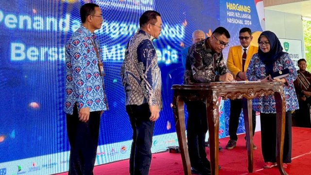 Bank Sulselbar dan BKKBN Jalin Kerja Sama Pengelolaan Keuangan