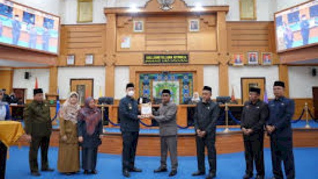 DPRD Pangkep Sukses Gelar Sidang Paripurna dengan 2 Agenda Sekaligus