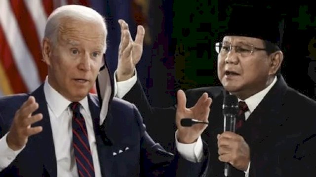 Joe Biden-Prabowo.(F-INT)