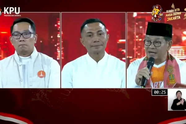 Survei PolMark: Pramono-Rano 40,3%, RK-Suswono 34,8%, Pongrekun-Kun 3,2%