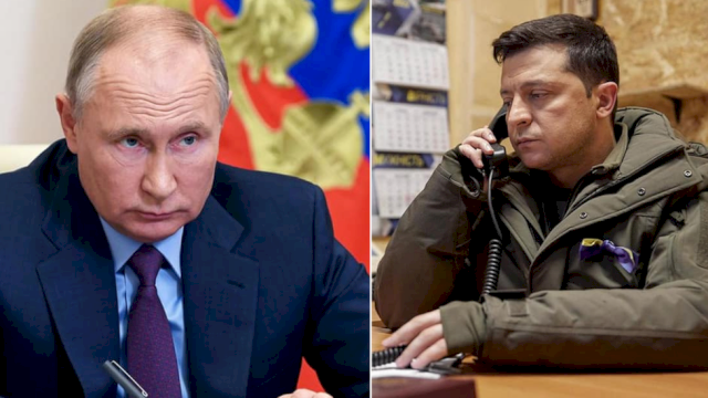 Vladimir Putin-Zelensky.(F-INT)