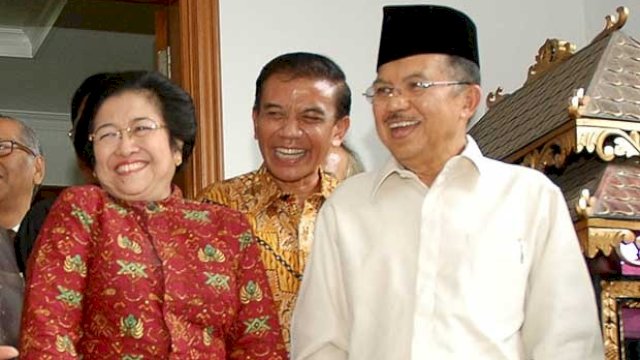 Jusuf Kalla dan Megawati.(F-INT)