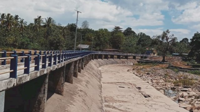 Kondisi Bendungan Lekopancing.
