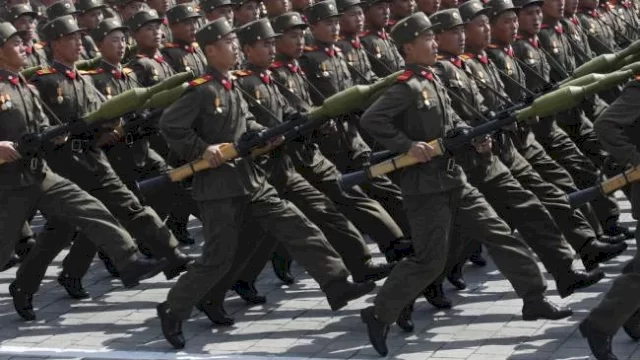 Ilustrasi Pasukan Korea Utara.(F-INT)