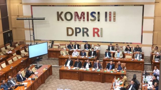 Komisi III DPR RI.(F-INT)