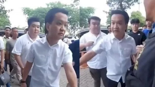 Ivan Sugianto Pria yang Suruh Siswa SMA Sujud dan Menggonggong di Surabaya.(F-INT)