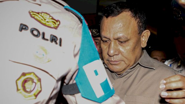 Firli Bahuri Masih Belum Ditahan Meski Sudah Ditetapkan Tersangka.(F-INT)