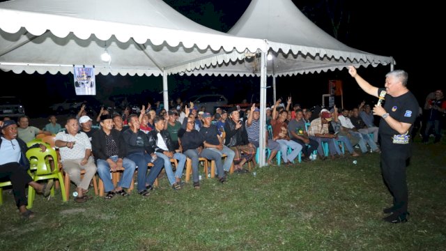 Paslon Iwan-Sudirman Kampanye Dialogis di Kecamatan Mattiro Bulu