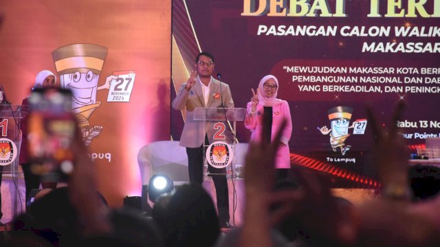 Paslon Nomor 2 Andi Seto Asapa-Rezki Mulfiati Lutfi