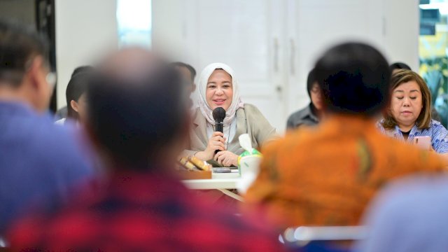 Fatmawati Rusdi Bertemu Pengurus Daerah GBI Sulsel.