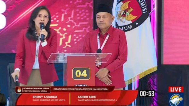 Sherly-Sarbin Tampil Memukau di Debat Kedua.