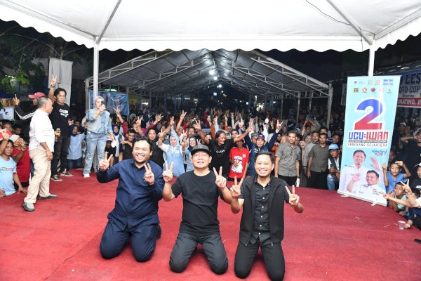 Rusdi Masse ‘Turun Gunung’ Kampanyekan Ucu-Iwan di Pilkada: Jangan Panik Teman, Kami hanya Mau Warga Enrekang Sejahtera!