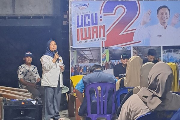 Kawal dan Dukung full Yusuf-Iwan di Enrekang, Legislator NasDem Hawa Sebar Tim Per TPS