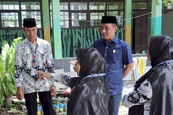 Legislator NasDem Syukur Kunjungan Pengawasan APBD Sulsel di SMAN 7 Pinrang