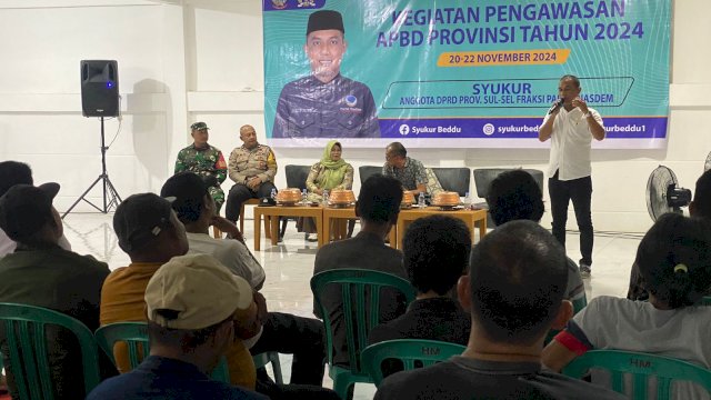 Anggota DPRD Sulsel Syukur.