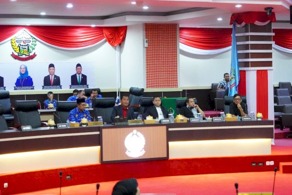 DPRD Sulsel Resmi Umumkan Pimpinan Alat Kelengkapan Dewan, Ini Strukturnya