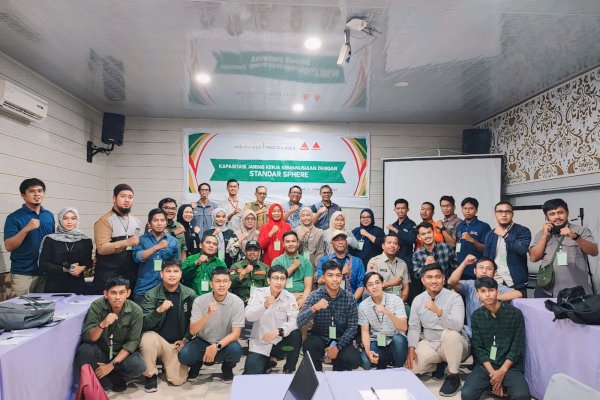 LAZ Hadji Kalla Kolaborasi MPBI dan Yayasan INANTA Sukses Gelar Training Dasar “Sphere Handbook”