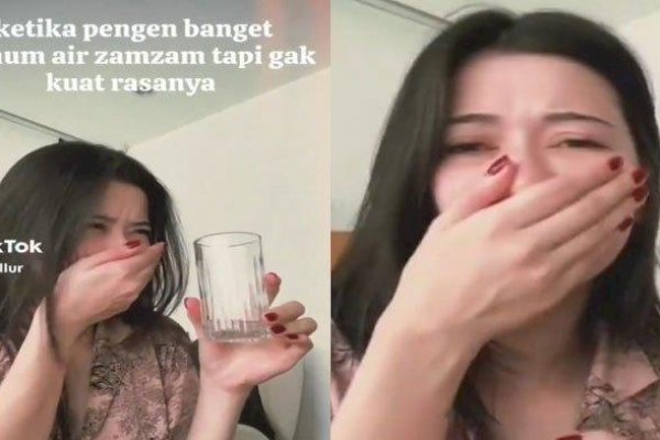 Aktris Iris Wullur Dihujat Usai Minum Air Zamzam Bak Jijik Mau Muntah: Gue Minta Maaf Soal Ekspresinya