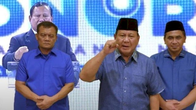 Bawaslu usut video dukungan Prabowo untuk luthfi di Pilgub Jateng.(F-INT)