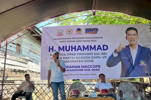 Legislator NasDem H Muhammad Gelar Pengawasan APBD Sulsel 2024