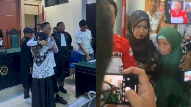 Momen Haru Guru Supriyani Divonis Bebas.