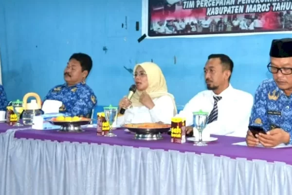 Pimpin Rakor TPPS untuk Kecamatan Camba, Mallawa dan Cenrana, Suhartina Bohari Tekankan Pentingnya Koordinasi