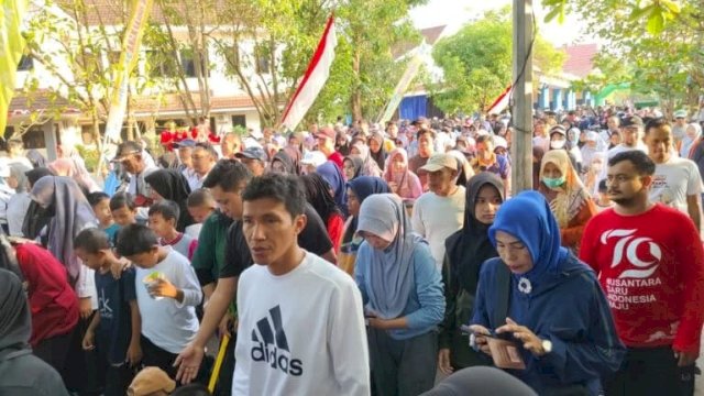 11 Ribu Warga Sulsel Meriahkan Jalan Santai Hari Keluarga Nasional di Maros