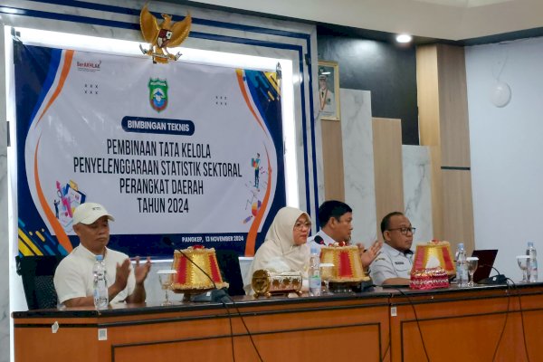 Diskominfo Pangkep Gelar Bimtek Data Statistik Sektoral