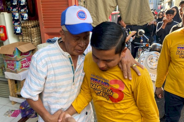 Yel-Yel “Tasming Hamid Wali Kota-ku” Bergema di Kampung Pisang, Tanda Dukungan Masyarakat