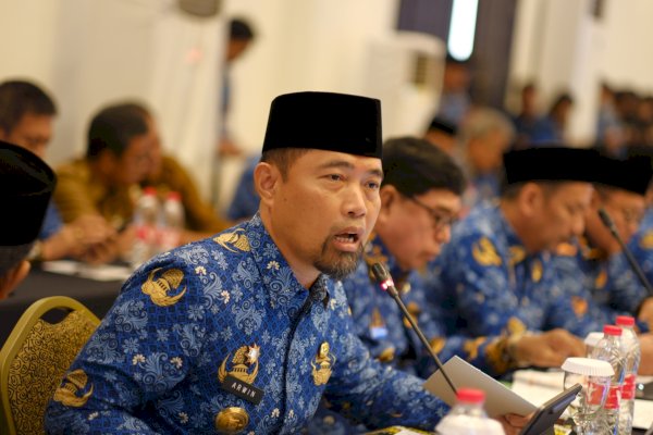 Pjs Wali Kota Makassar Paparkan Strategi Pengendalian Inflasi di Pertemuan TPID Sulsel 2024