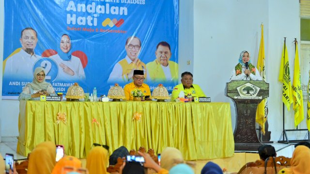 Fatmawati Rusdi Disambut Hangat Ratusan Kader Golkar Bulukumba.