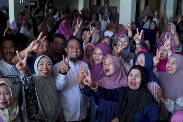 Telah Buktikan Kerja Nyata, Warga Jeneponto Dukung Andalan Hati